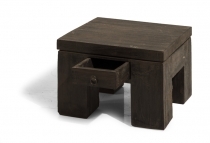 Coffee table - Squared - Black - 50x50
